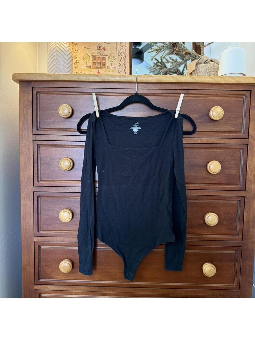 Women's Black Bodysuit